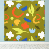 Olive Meadow Leinwanddruck (Insitu (Holzboden))