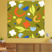 Olive Meadow Leinwanddruck (Insitu (Wohnzimmer))