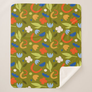 Olive Meadow Sherpadecke