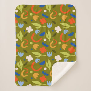 Olive Meadow Sherpadecke