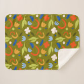 Olive Meadow Sherpadecke (Vorderseite (Horizontal))