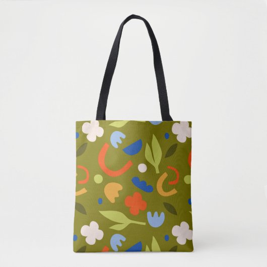Olive Meadow Tasche (Vorderseite)
