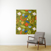 Olive Meadow Wandteppich (Beispiel)