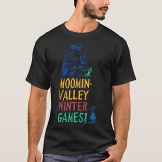 Olive Moomin's Winter Follies Laufende Charaktere T-Shirt