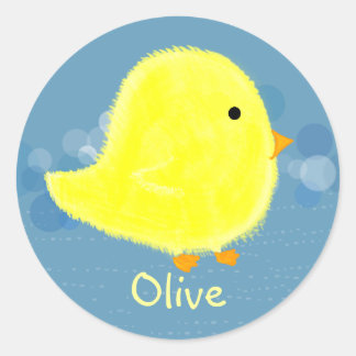 Olive Niedlich Baby Chick Sticker