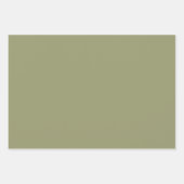 Olive Oaster Wrapping Paper Set - 19"x29" Geschenkpapier Set (Vorderseite 2)