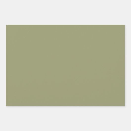 Olive Oaster Wrapping Paper Set - 19"x29" Geschenkpapier Set (Vorderseite 2)