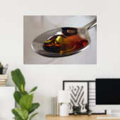 Olive Oli und Vinegar Poster (Heimbüro)