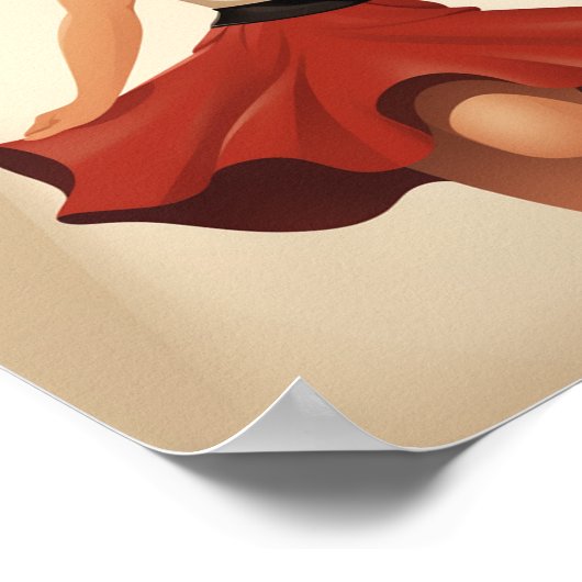 Olive Oyl Poster (Ecke)