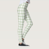 Olive Pastel Gingham Leggings (Rechts)
