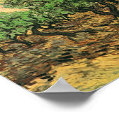 Olive Picking Van Gogh Fine Art Poster (Ecke)