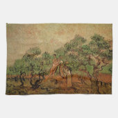 Olive Picking von Vincent van Gogh Geschirrtuch (Horizontal)