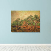 Olive Picking von Vincent van Gogh Leinwanddruck (Insitu (Holzboden))