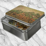 Olive Picking von Vincent van Gogh Puzzle<br><div class="desc">Das Olivenpflücken von Vincent van Gogh ist ein Vintages Landschaftsgemälde für Post-Impressionismen der Schönen Kunst. Bauern, die auf einem Bauernhof in einem Olivenhain arbeiten, der die Ernte abholt. Es ist eine von über einem Dutzend Naturlandschaften mit Olivenbäumen, die van Gogh während seines Aufenthalts im Süden Frankreichs gemalt hat. Über den...</div>