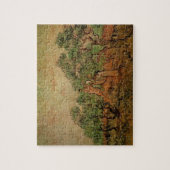 Olive Picking von Vincent van Gogh Puzzle (Vertikal)