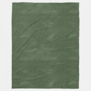 Olive Pistachio Green Christmas Textur Fleecedecke
