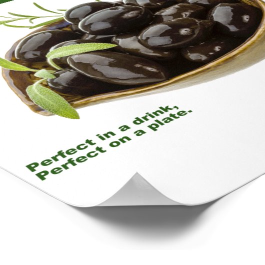 Olive Pitection Poster (Ecke)