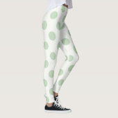 Olive Polka Dots Leggings (Rechts)