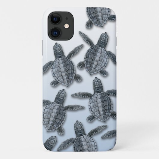Olive Ridley Sea Turtle iPhone Case (Rückseite)