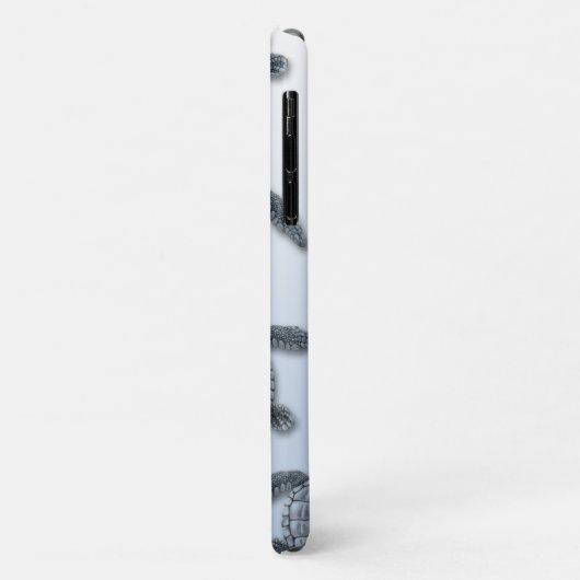 Olive Ridley Sea Turtle iPhone Case (Hinten/Links)