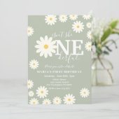 Olive Sage ist nicht ihr eintöniger Geburtstag Einladung (Stehend Vorderseite)