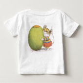Olive Sie Babyt-shirt Baby T-shirt (Rückseite)
