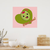 Olive Sie drucken Poster (Küche)
