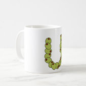 Olive Sie "ich Liebe Sie " Kaffeetasse (Vorderseite Links)