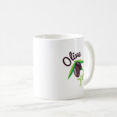 Olive Sie Kaffeetasse (VorderseiteRechts)