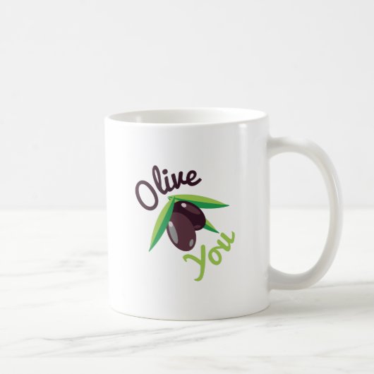 Olive Sie Kaffeetasse (Rechts)