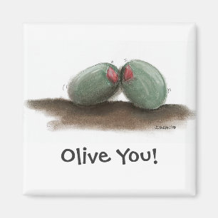 Olive Sie Magnet