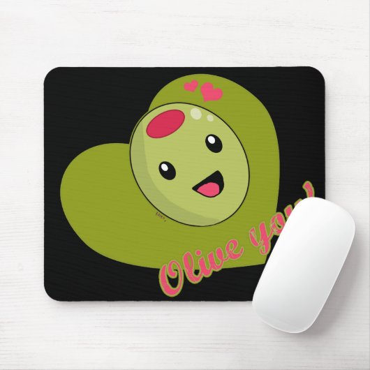 Olive Sie Mousepad (Mit Mouse)