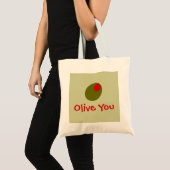 Olive Sie Tragetasche (Vorderseite (Produkt))