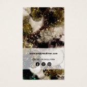 Olive Smaragd-grüne Aquarellpackung (Rückseite)