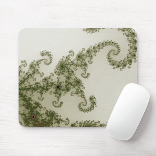 Olive Smoke Mousepad (Mit Mouse)