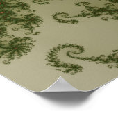 Olive Smoke Poster (Ecke)