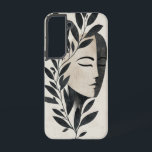 Olive Spirit Face Phone Case Samsung Galaxy Hülle<br><div class="desc">Ein von Olivenzweigen gerahmtes,  ruhiges Gesicht symbolisiert den inneren Frieden und die Verbindung der Natur. Ein ruhiges,  spirituelles Stück für das gedankliche Soul.</div>