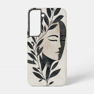 Olive Spirit Face Phone Case Samsung Galaxy Hülle