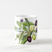 Olive Spray Kaffeetasse (Mittel)