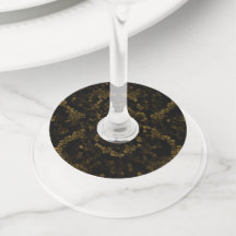 Olive Stected Glass Butterfly