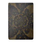 Olive Stected Glass Butterfly Badematte (Vorderseite Vertikal)