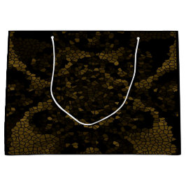 Olive Stected Glass Butterfly Große Geschenktüte