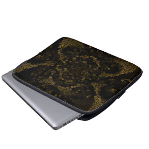 Olive Stected Glass Butterfly Laptopschutzhülle