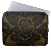 Olive Stected Glass Butterfly Laptopschutzhülle (Vorderseite)