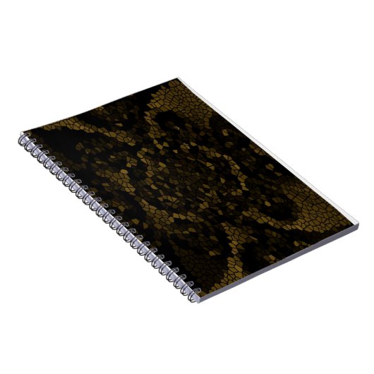 Olive Stected Glass Butterfly Notizblock (Rechte Seite)