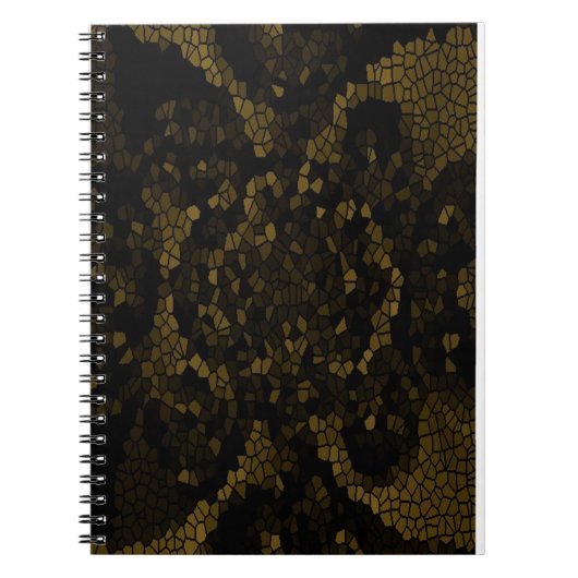 Olive Stected Glass Butterfly Notizblock (Vorderseite)