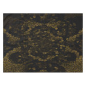 Olive Stected Glass Butterfly Tischdecke (Vorderseite (Horizontal))