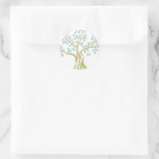 Olive Tree Sticker Botanische Natur (Tasche)