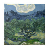 Olive Trees by Van Gogh Fliese (Vorderseite)