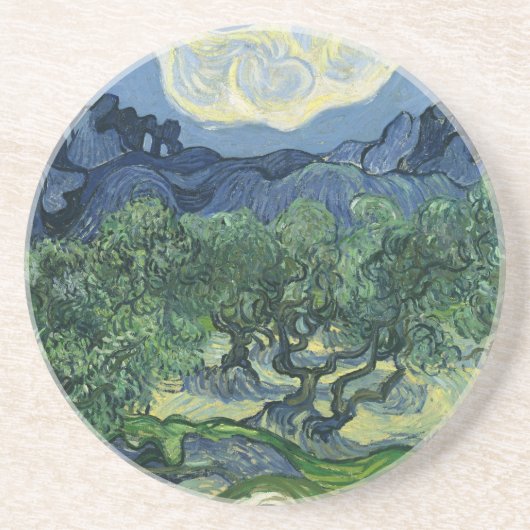 Olive Trees by Van Gogh Getränkeuntersetzer (Vorne)